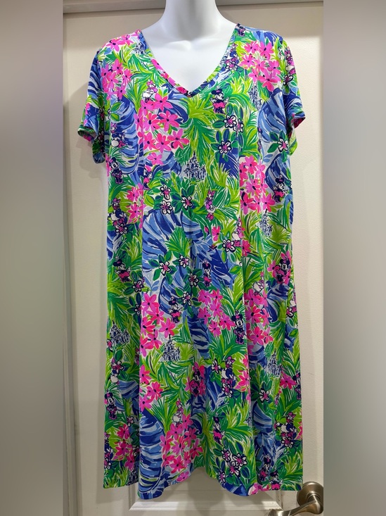 Lilly Pulitzer Dresses & Skirts - Lilly Pulitzer Disney Dreamin Parks Collection Etta Dress Size XL Minnie Daisy